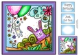 Bright Happy Spring 3 8x8