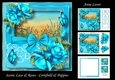 Scenic Lace & Roses - Cornfield & Poppies