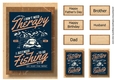 Retro Fishing A5 Poster - Fishing Therapy