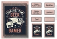 Retro Gaming A5 Poster - Im A Gamer