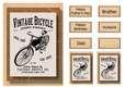 Retro Transport A5 Poster - Vintage Bicycle