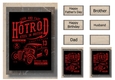 Retro Transport A5 Poster - Hot Rod