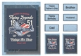 Retro Transport A5 Poster - Flying Legends