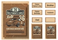 Retro Transport A5 Poster - Monte Carlo Rally
