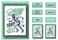 Retro Sports A5 Poster - Running