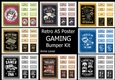 Retro Gaming A5 Poster Bumper Kit