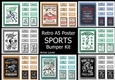Retro Sports A5 Poster Bumper Kit