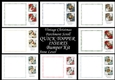 Vintage Christmas Parchment Scroll QUICK TOPPER INSERTS Bumper Kit