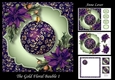 The Gold Floral Bauble 1