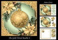 The Gold Floral Bauble 4