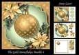 The Gold Snowflakes Bauble 4
