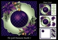 The Gold Diamante Bauble 1