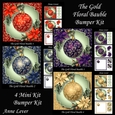 The Gold Floral Bauble Bumper Kit