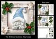 The Christmas Hat Gnome - Blue Female