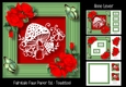 Fairytale Faux Paper Cut - Toadstool