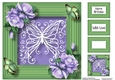 Fairytale Faux Paper Cut - Butterfly 8x8