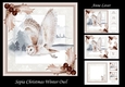 Sepia Christmas Winter Owl