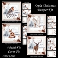 Sepia Christmas Bumper Kit