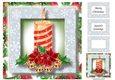 Christmas Candle 8x8