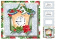 Christmas Clock 8x8