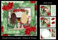 Fireside Christmas Couple - Woman & Woman
