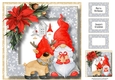 Christmas Gnome Friends 2 8x8