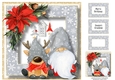 Christmas Gnome Friends 1 8x8
