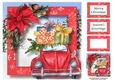 The Christmas Car - Red 1 8x8