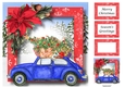 The Christmas Car - Blue 2 8x8