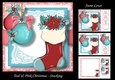 Teal & Pink Christmas - Stocking