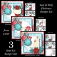 Teal & Pink Christmas Bumper Kit
