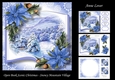 Open Book Scenic Christmas - Snowy Mountain Village