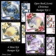 Open Book Scenic Christmas Bumper Kit 1