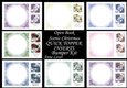 Open Book Scenic Christmas QUICK TOPPER INSERTS Bumper Kit