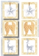 Lge DL Christmas Trio - Scandi Gold