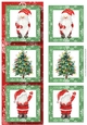 Lge DL Christmas Trio - Santa