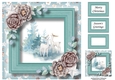 The Christmas Stags 2 8x8