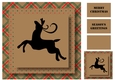 Christmas Kraft Paper Silhouette - Reindeer 3