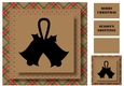 Christmas Kraft Paper Silhouette - Bells