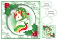 Christmas Unicorn 1 8x8