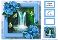 Woodland Waterfall 4 8x8