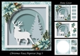 Christmas Faux Papercut Stag 3