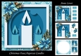 Christmas Faux Papercut Candles