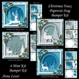 Christmas Faux Papercut Stag Bumper Kit