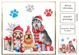 Cute Christmas Dogs 3
