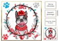Cute Christmas Dog French Bulldog