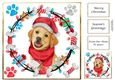 Cute Christmas Dog Golden Retriever