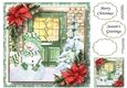 Gorgeous Snowman - Green Door 8x8