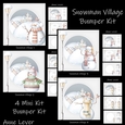 Snowman Village Bumper Kit