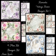 Romantic Vintage Roses Bumper Kit 1
